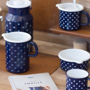 Preview: Riess Topf mit Bördel / Becher, Country Dirndl